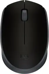 Logitech B170 kabellose Maus, 2,4 GHz mit USB-Nano-Empfänger, optische Abtastung, 12 Monate Batterielaufzeit, beidhändig, PC / Mac / Laptop - Grau