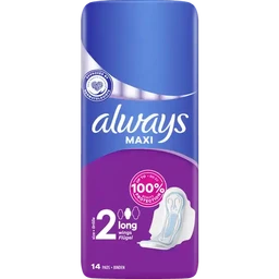 Always Maxi-Binde Lang mit Flügeln Größe 2 14 Stück