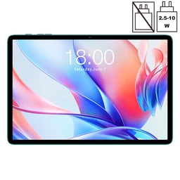 Teclast P30 New Tablet — Android 16, 10.1-inch IPS display with 1280×800 resolution, T7200 octa-core processor, 4GB RAM + 128GB storage, WiFi connectivity, 6000mAh battery with Type-C charging, dual HD cameras (5MP rear + 2MP front). 