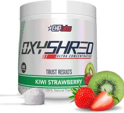 EHPlabs Thermogenic Powder Kiwi Strawberry Flavour OxyShred - 60 Servings