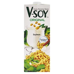 V-Soy Original Soja-Drink， T-Pack 1 Liter(Best Before2026-04-09)