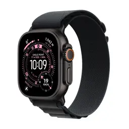 APPLE Watch Ultra 3 GPS + Cellular 49mm Black Titanium Case with Black Alpine Loop - Medium