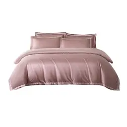 ochama x J.ZAO Bettwäsche-Set - 100er Langstapelige Baumwolle, 1.8m Bett, 220x240cm Bettdecke, Lila