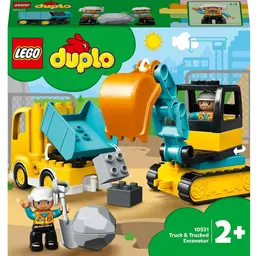 LEGO 10931 Muldenkipper und Traktor Bauset, Mehrfarbig