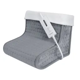 RUIANBAO Super Soft Flannel Fabric, 30*30*26CM, 1-5 Temperature Settings, 90min Auto Shut-off, Fast Heating, Removable Inner for Machine Wash, 3D Heating Foot Warmer