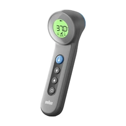Braun Sensian 7 Contactless Forehead Thermometer, Age Precision Technology, 3-in-1, Colour-Coded Digital Display, Suitable for Babies and Children, The #1 Brand in Doctors (1), BNT400