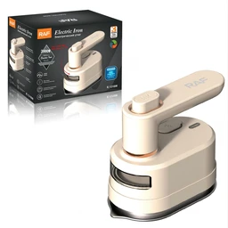 RAF Fer à repasser vapeur portable 2000 W, défroisseur vapeur à main pivotant à 180° avec réservoir d’eau de 90 ml, compact et léger, pour la maison, les voyages et une utilisation quotidienne