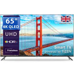 TeeView 65" QLED UHD  Smart Tizen OS TV-TV65QQT(Dolby Audio,Gaming Hub)