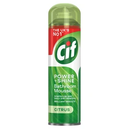 Cif Power & Shine Mousse Bathroom Cleaner Citrus 500 ml