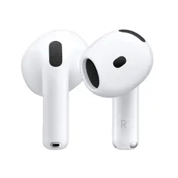 Apple AirPods 4 Kabellose Kopfhörer, Bluetooth-Kopfhörer mit Aktiver Geräuschunterdrückung, Adaptives Audio, Personalisiertes 3D Audio, Transparenzmodus, USB‑C‑Ladecase und kabelloses Laden