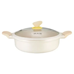 Hot Pot - Pfanne mit Deckel - Antihaftbeschichtung - 30cm