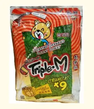 Triple-M Geröstete Algenblätter Gegrillter Tintenfisch 45g