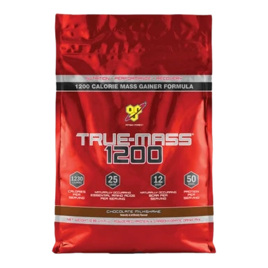Body&Fit True Mass 1200 saveur fraise - 4,8 kg 