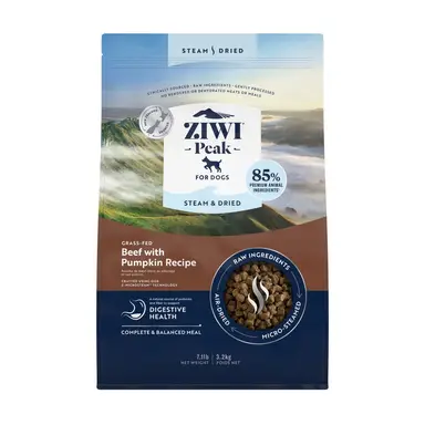 Ziwi Peak Hundefutter gedämpft und getrocknetes Rind 3,2 kg
