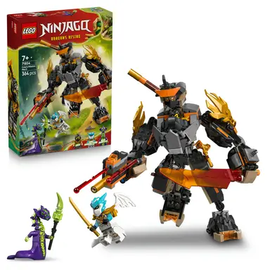 LEGO Ninjago 71854 Cole's Mission Mech & Dragon Zane