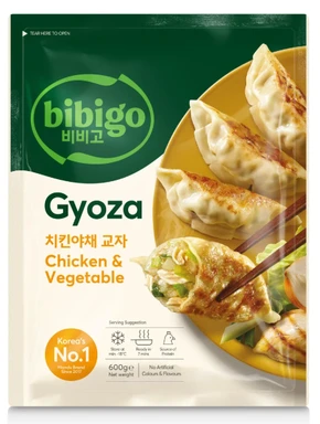 Bibigo Chicken & Veggie Gyoza Dumpling 600g 必品阁鸡肉素菜煎饺