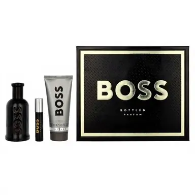 Hugo Boss Bottled Eau de Parfum Geschenkset für Herren (100 ml + 10 ml + 100 ml Duschgel)