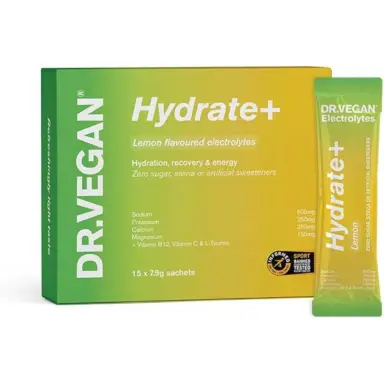 DR.VEGAN Hydrate+ Lemon - 15 Sachets