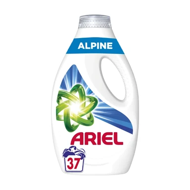 Ariel Lessive liquide Alpine - 37 lavages - 1,85 L