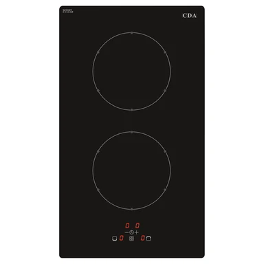 CDA HN3621FR 30cm Domino Induction Hob - Black Glass