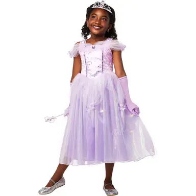 Rubies Purple Princess Dress Up Costume 7-8 Years
