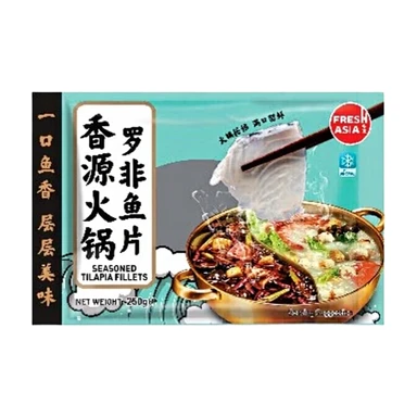 Filets de Tilapia Assaisonnés Freshasia 250g