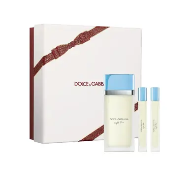 Dolce & Gabanna Light Blue For Men 100ml Eau de Toilette 3 Piece Gift Set