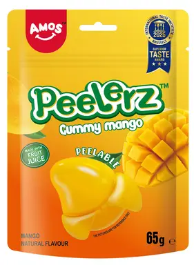 Amos Peelerz Gummy Mango 65g