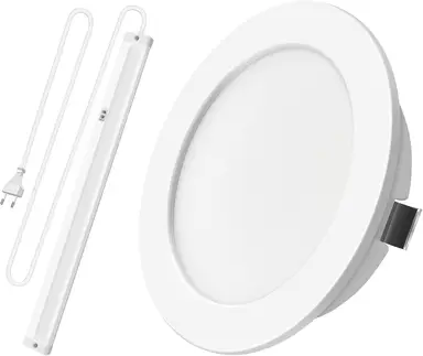 ALUSSO Spot LED encastrable 12-24 V blanc - Set de 6