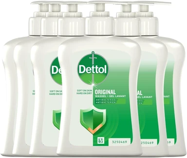 Dettol handzeep original - 6 x 250 ml