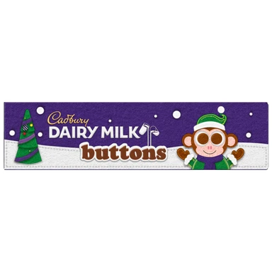 Cadbury 72g Buttons Christmas Tube