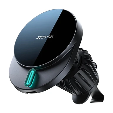 Joyroom JR-ZS409 magnetische Halterung mit 15W Induktionsladegerät für Lüftungsschlitze im Auto - schwarz