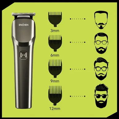 ENCHEN Beardo 2 Electric Hair Trimmer Hair Cutting Machine For Men With Type-C Rechargeable Grooming Tools,1pc