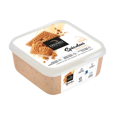 ERHARD Crème glacée Spéculoos avec Morceaux 450g