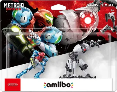 Nintendo Metroid Dread Amiibo Samus & E.M.M.I. dubbelpak - No. 1