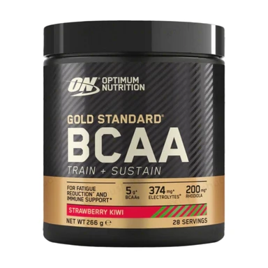 Optimum Nutrition Gold Standard BCAA Poeder, Smaak Aardbei-Kiwi, 266g, 28 porties