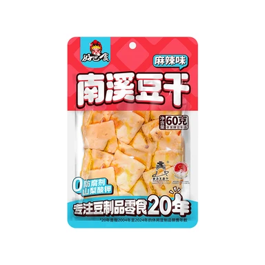 Lekker eten Nanxi tofu snacks pittig 60g