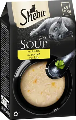 Sheba Suppe mit Huhn 160g Multipack