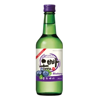 Soju Blaubeere 12% OPPA 360 ml