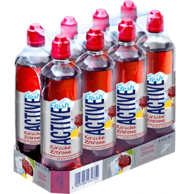 Active O2 Zitrone Kirsche 8x0,75L