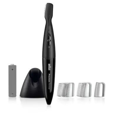 BRAUN Precision Trimmer PT5010, Precise Beard Trimming, Includes Two Trimming Combs, Washable Head & Combs