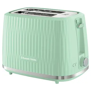 Russell Hobbs Eden 2 Slice Toaster, Textured, Pistachio, Green -  27374