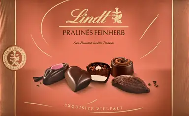 Lindt  Für Kenner Pralinés Noirs, 125g