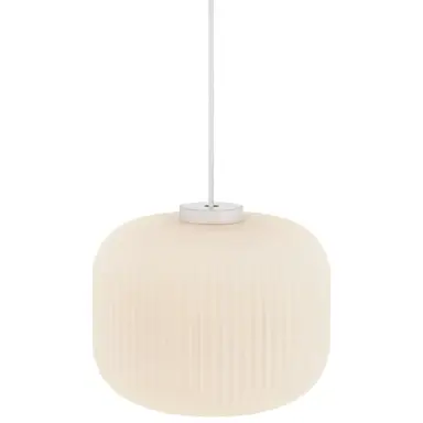 Suspension MILFORD 30 verre opale IP20 E27 - Nordlux, Intérieur