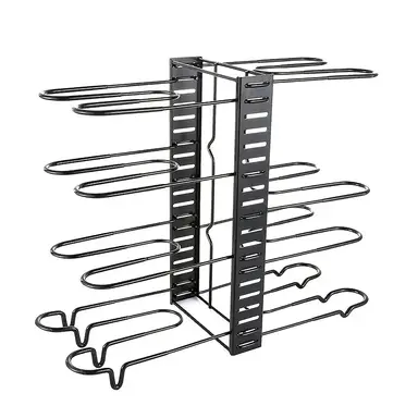 SRD Kitchen Storage Rack - 8 Shelves, 4.5mm (Includes 2 Hooks)