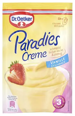 Dr. Oetker Paradise Vanilla Cream 60g