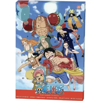 Calendrier de l'Avent ONE PIECE Chocolat 65g