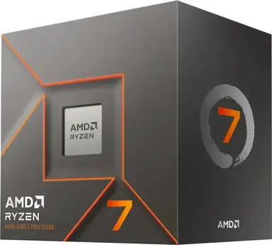 AMD Ryzen7 8700F CPU Processor ，8C/16T，4.10-5.00GHz Boxed