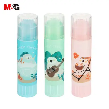 M&G Summer Cha-Cha-Cha Glue Sticks, 3 Pack 15 g High Viscosity Jelly Glue Sticks, Strong Adhesive Glue for Paper, School, Office, and Craft Supplies