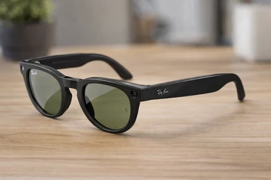 Ray-Ban: Meta Headliner - Plano G15 Green/ Shiny Black